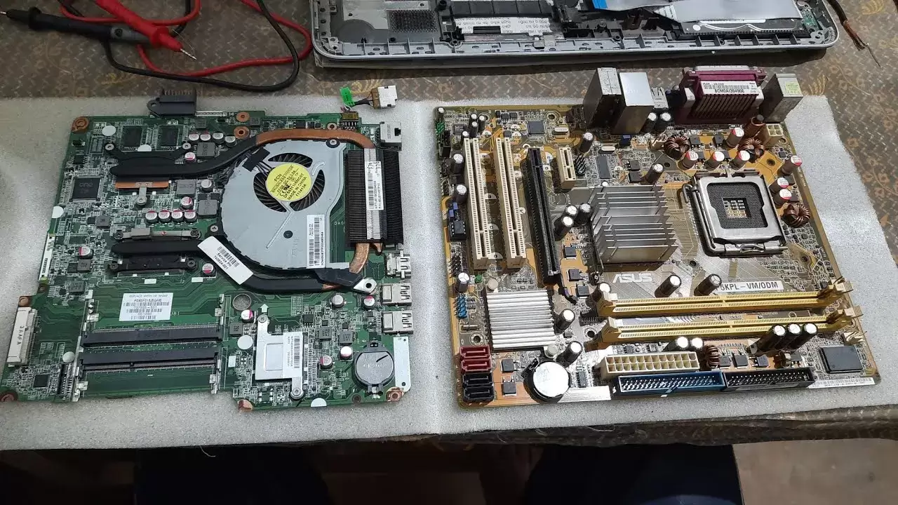 خارج کردن مادربرد