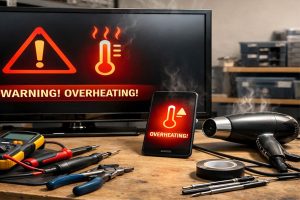 چرا وسایل برقی بعد از مدتی استفاده داغ می شوند؟