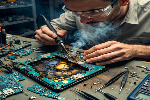 نشانه‌های خرابی مادربورد موبایل و هزینه تعمیر آن